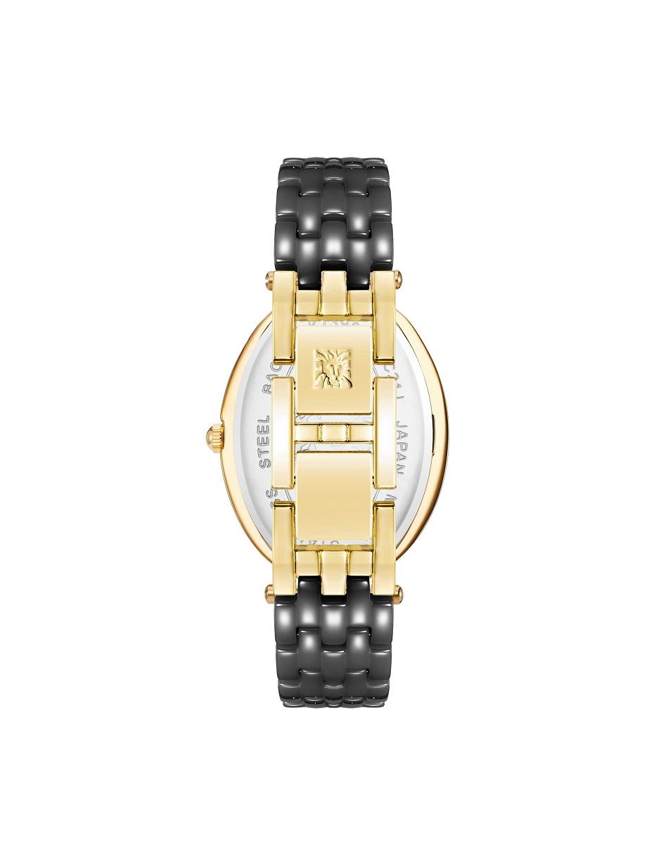 Céramique Anne Klein Oval Bracelet Watch   | MID-1076120